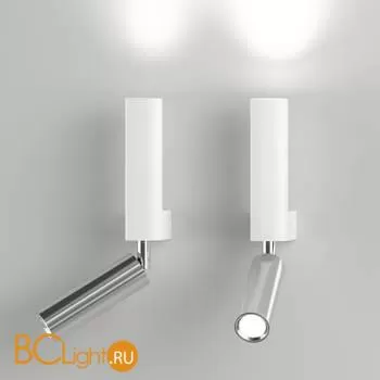 Бра Eurosvet Pitch 40020/1 LED белый/хром a061313 - Фото 1