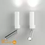 Бра Eurosvet Pitch 40020/1 LED белый/хром a061313 - Фото 1