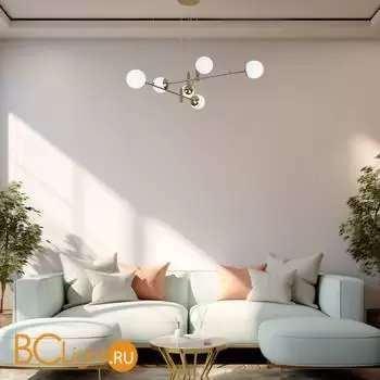 Подвесной светильник Eurosvet Planet new 70146/6 латунь a062028 - Фото 1