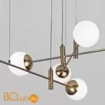 Подвесной светильник Eurosvet Planet new 70146/6 латунь a062028 - Фото 0