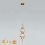 Подвесной светильник Eurosvet Plaza 50186/2 латунь - Фото 2