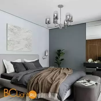 Бра Eurosvet Pluto new 60156/1 хром a065041 - Фото 3