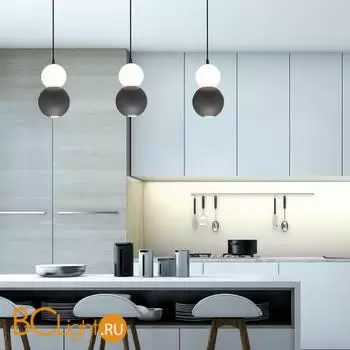 Подвесной светильник Eurosvet Polar new 50251/1 LED серый a062395 - Фото 1