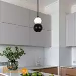 Подвесной светильник Eurosvet Polar new 50250/1 LED черный a062386 - Фото 1