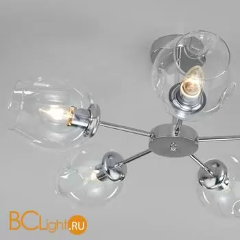 Люстра Eurosvet Polla 30154/5 хром - Фото 2