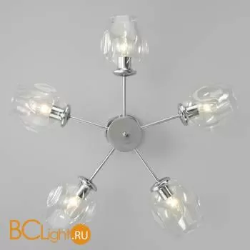 Люстра Eurosvet Polla 30154/5 хром - Фото 0