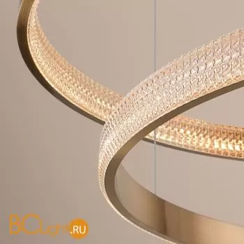 Подвесной светильник Eurosvet Posh 90175/3 медный 100W - Фото 2