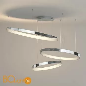 Подвесной светильник Eurosvet Posh 90175/3 хром 100W - Фото 3