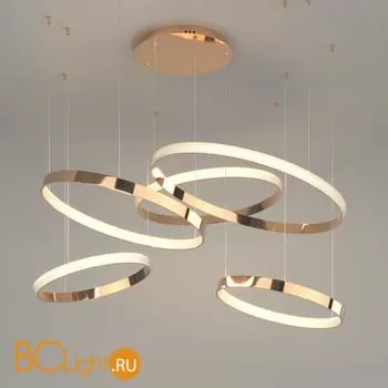 Подвесной светильник Eurosvet Posh 90175/5 медный 160W - Фото 0