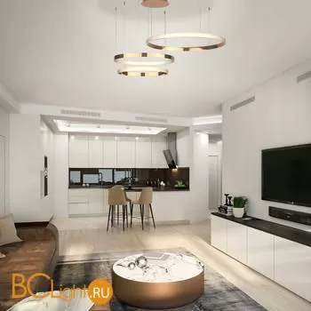 Подвесной светильник Eurosvet Posh 90275/3 медный