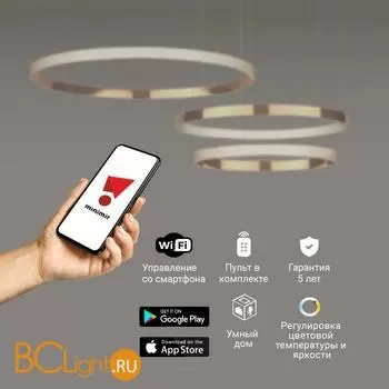 Подвесной светильник Eurosvet Posh 90275/3 медный - Фото 2