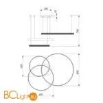 Подвесной светильник Eurosvet Posh 90275/3 хром - Фото 6