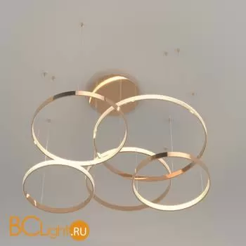 Подвесной светильник Eurosvet Posh 90275/5 медный - Фото 3