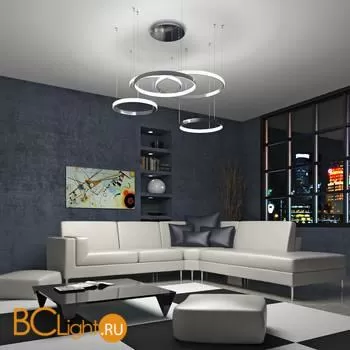 Подвесной светильник Eurosvet Posh 90275/5 хром - Фото 1