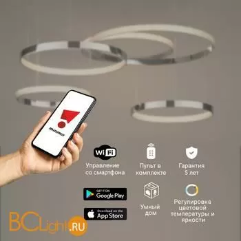 Подвесной светильник Eurosvet Posh 90275/5 хром - Фото 2