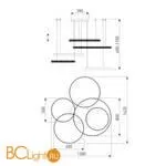 Подвесной светильник Eurosvet Posh 90275/5 хром - Фото 9