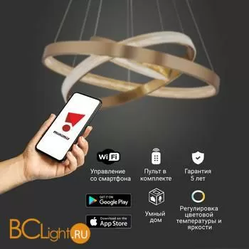 Подвесной светильник Eurosvet Posh 90276/3 медный - Фото 1