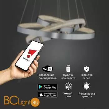 Подвесной светильник Eurosvet Posh 90276/3 хром - Фото 1