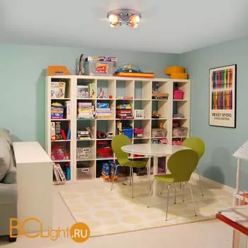 Потолочная люстра Eurosvet Potpourri 30151/4 красный - Фото 2