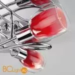 Потолочная люстра Eurosvet Potpourri 30151/4 красный - Фото 1