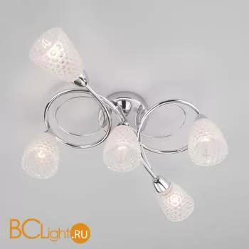 Потолочная люстра Eurosvet Potpourri 30153/5 хром - Фото 2