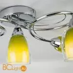 Потолочная люстра Eurosvet Potpourri 30153/5 зеленый - Фото 1