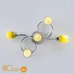 Потолочная люстра Eurosvet Potpourri 30153/5 зеленый - Фото 0