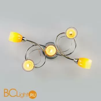 Потолочная люстра Eurosvet Potpourri 30153/5 желтый - Фото 0