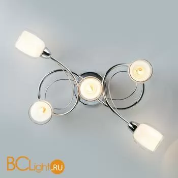 Потолочная люстра Eurosvet Potpourri 30153/5 белый - Фото 0