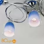 Потолочная люстра Eurosvet Potpourri 30153/5 синий - Фото 2