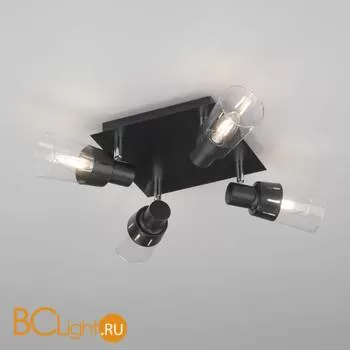 Потолочная люстра Eurosvet Potter 20081/4 черный - Фото 0