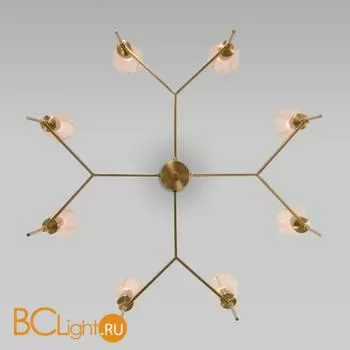 Потолочный светильник Eurosvet Prism 60143/8 латунь a061937 - Фото 1