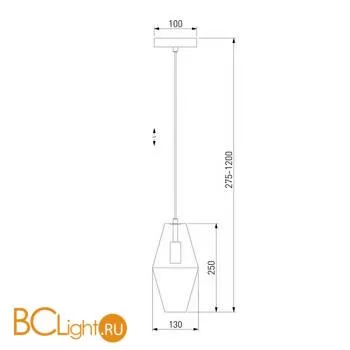 Подвесной светильник Eurosvet Prism 50236/1 a058956 - Фото 2