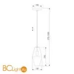 Подвесной светильник Eurosvet Prism 50236/1 a058956 - Фото 2