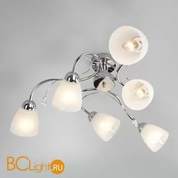 Люстра Eurosvet Priya 30169/6 хром - Фото 0