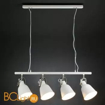 Подвесной светильник Eurosvet Projector 50083/4 белый - Фото 1