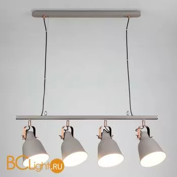 Подвесной светильник Eurosvet Projector 50083/4 серый - Фото 3