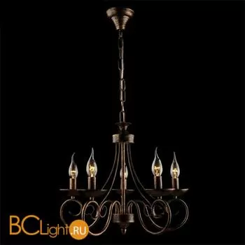 Люстра Eurosvet Provence 22404/5 черный с золотом