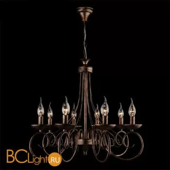 Люстра Eurosvet Provence 22404/8 черный с золотом