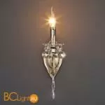 Бра Eurosvet Ravenna 10104/1 античная бронза/прозрачный хрусталь Strotskis - Фото 1