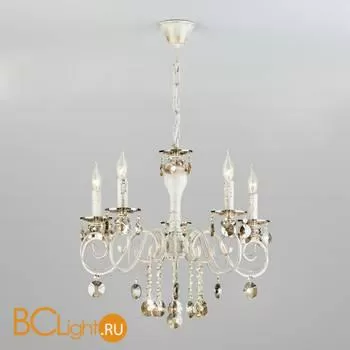 Люстра Eurosvet Ravenna 10104/5 белый с золотом a045540