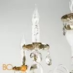 Люстра Eurosvet Ravenna 10104/5 белый с золотом a045540 - Фото 1