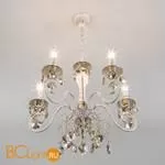 Люстра Eurosvet Ravenna 10104/5 белый с золотом a045540 - Фото 0