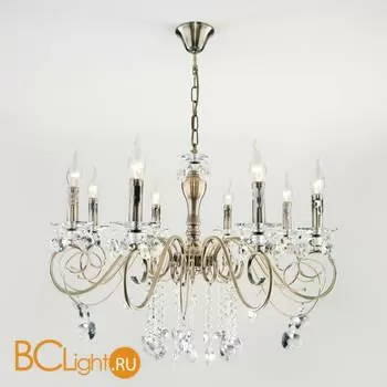 Люстра Eurosvet Ravenna 10104/8 античная бронза a045541 - Фото 2