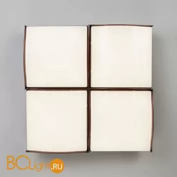 Потолочный светильник Eurosvet Relief 90031/4 кофе 120W - Фото 1