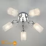 Потолочная люстра Eurosvet Renee 30122/5 хром - Фото 1