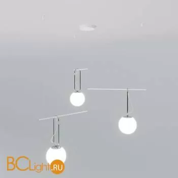 Подвесной светильник Eurosvet Riche 70143/3 белый a060840 - Фото 1