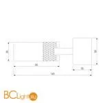 Спот Eurosvet Riff 20097/1 LED белый a059108 - Фото 3