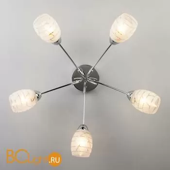 Потолочная люстра Eurosvet Rigina 30127/5 хром - Фото 2