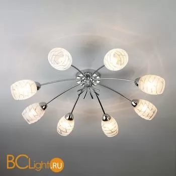 Потолочная люстра Eurosvet Rigina 30127/8 хром